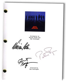 the wild bunch  signed script
