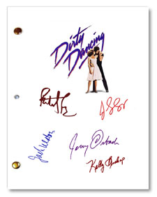 dirty dancing  signed movie script
