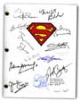 superman signed script