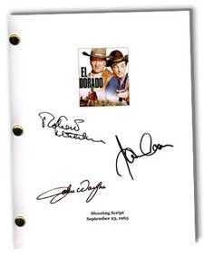 el dorado signed script