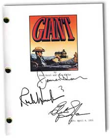 giant 1956 signed script