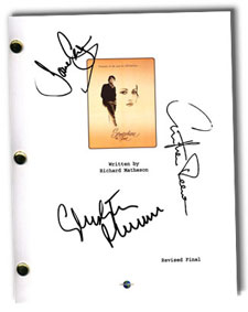 somewhere in time signed script