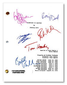 sleepless in seattle signed script