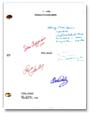 blue hawaii signed script