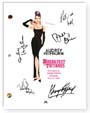 breakfast at tiffany's signed script