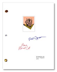 harold and maude signed script