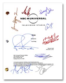 heroes tv pilot signed script