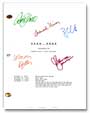  star trek signed script