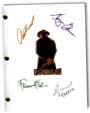 Autographed Unforgiven movie script